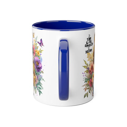 Funny Accent Mug - My Taste in Men is Probably a Disability Humor 11oz Cup