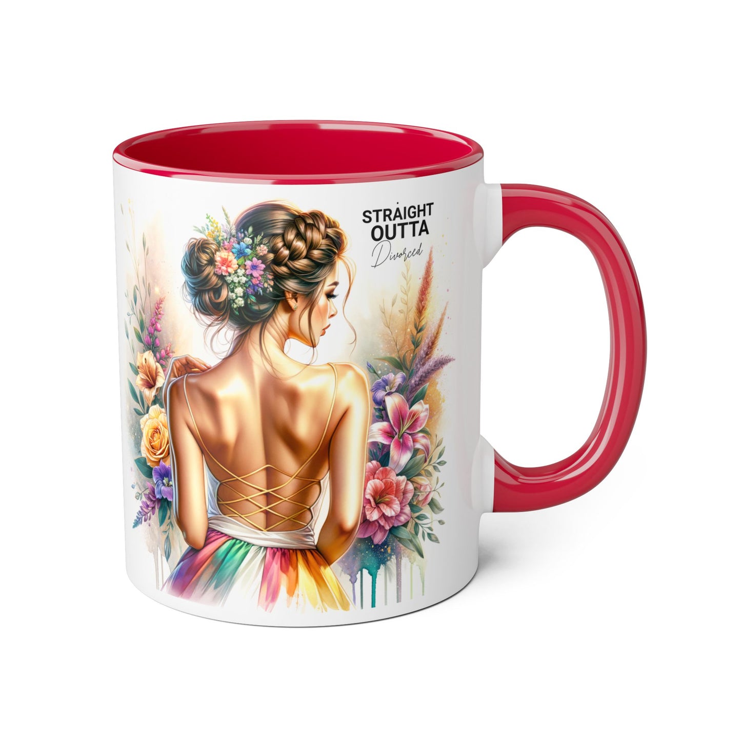 Vibrant Inspirational Accent Mugs, 11oz | Floral Design Coffee Cup for Daily Motivation, Gift for Her, Home Decor, Office Accessory, [...]