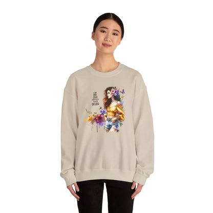 I Am My Own Happily Ever After  Artistic Unisex Heavy Blend™ Crewneck Sweatshirt - Perfect Gift for Artists, Creative Souls, Birthdays, Casual Wear, Art Lovers