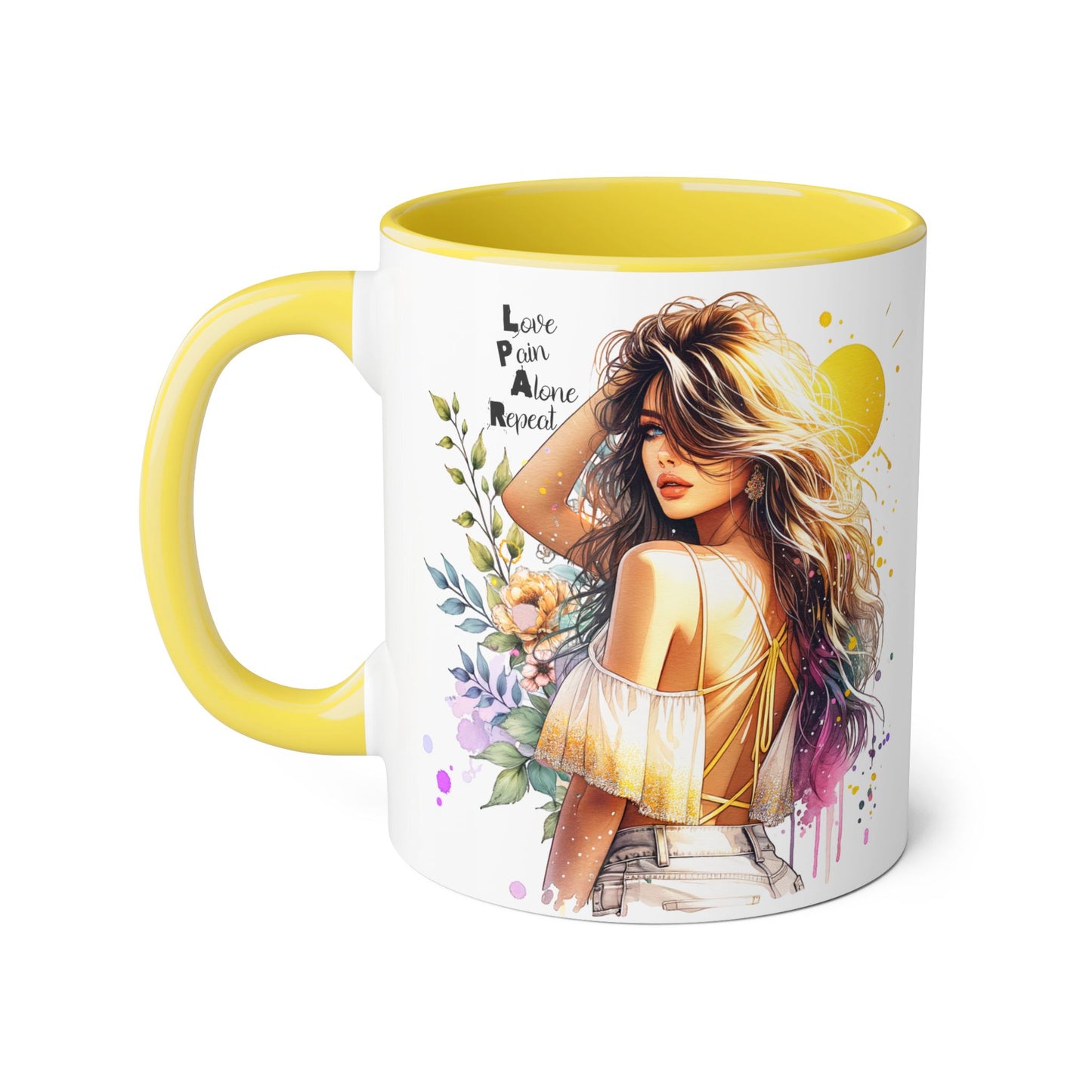 Bohemian Accent Mug - Inspirational Coffee Cup for Dreamers, Perfect Gift for Her, Home Decor, Unique Coffee Mug