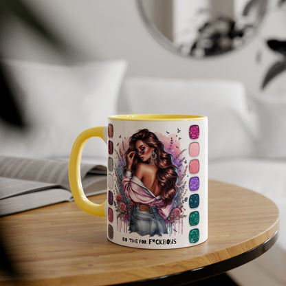 Funny Accent Mug - No Time For F*boys 11oz