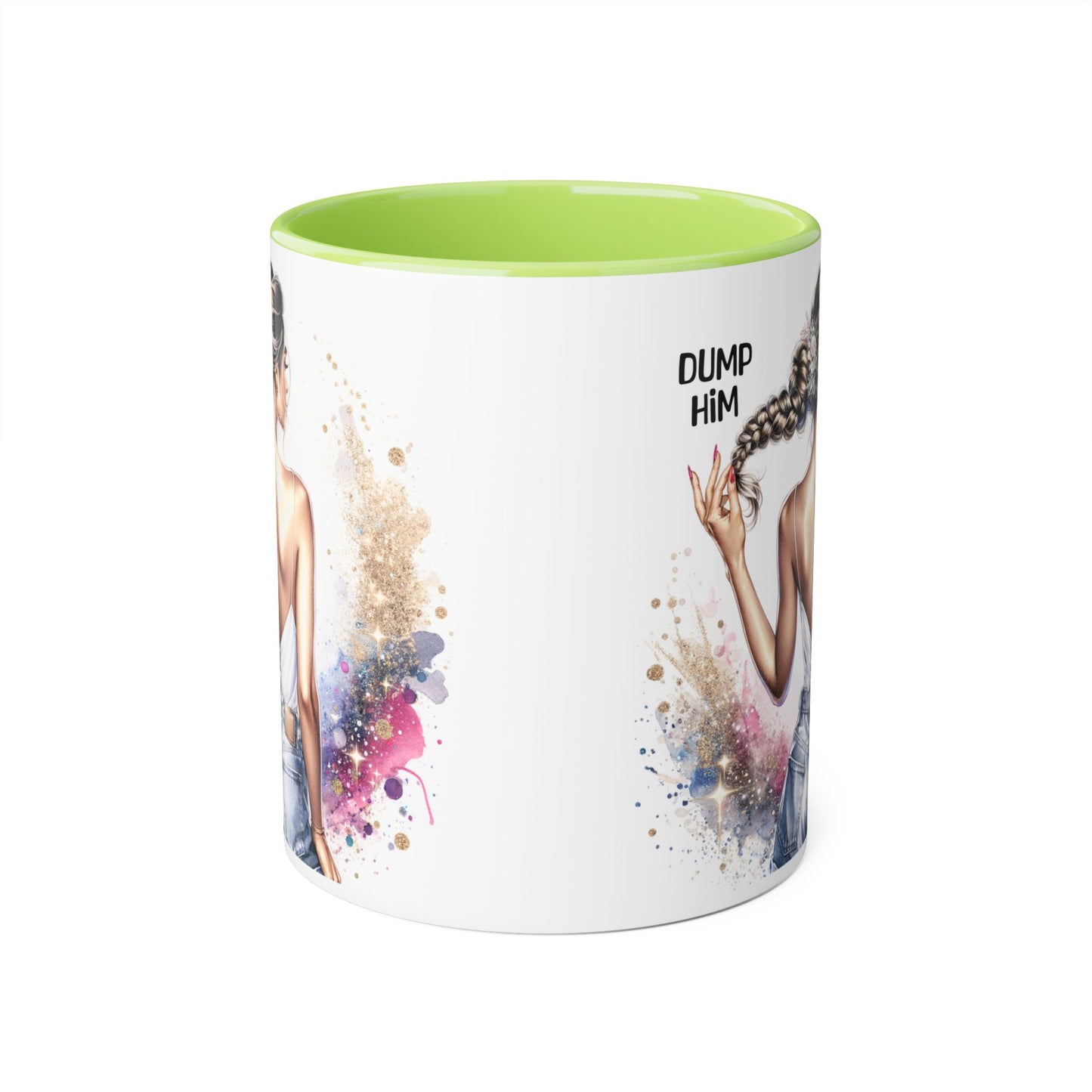 Mug - Dump Him Accent Mug, 11oz