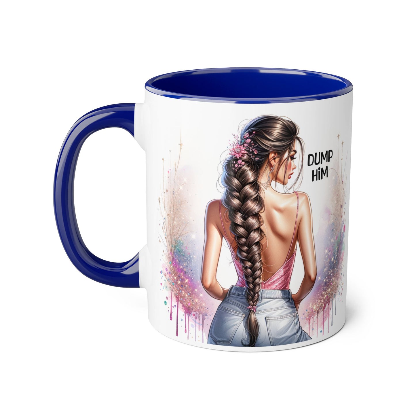 Dump Him Accent Mug, 11oz