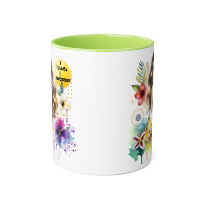 Vibrant Floral Art Mug – Perfect Gift for Mug Lovers, Home Decor, Coffee Lovers, Birthday Gift, Inspiring Drinkware