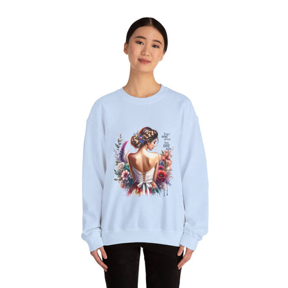 I Don`t  Make Mistakes, I Just Date Them Floral Art Sweatshirt, Unisex Pullover, Cozy Gift, Spring Fashion, Artwork Apparel, Perfect for Mother's Day