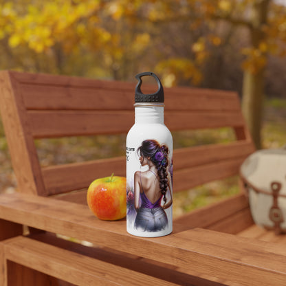 I'm Too Cute For My Ex Quote Stainless Steel Water Bottle, Funny Gift, Travel Mug, Motivational Water Bottle, Stylish Drinkware, Eco-Friendly Bottle