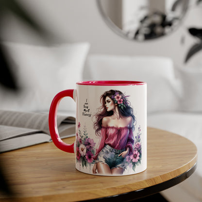 I Can Buy Myself Flowers Accent Mug, 11oz