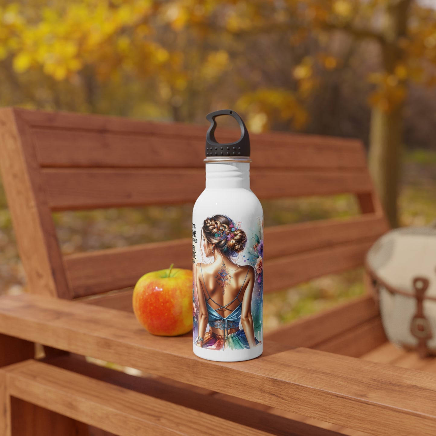Breakup Water Bottle I Don't Make Mistake, I Date Them Design