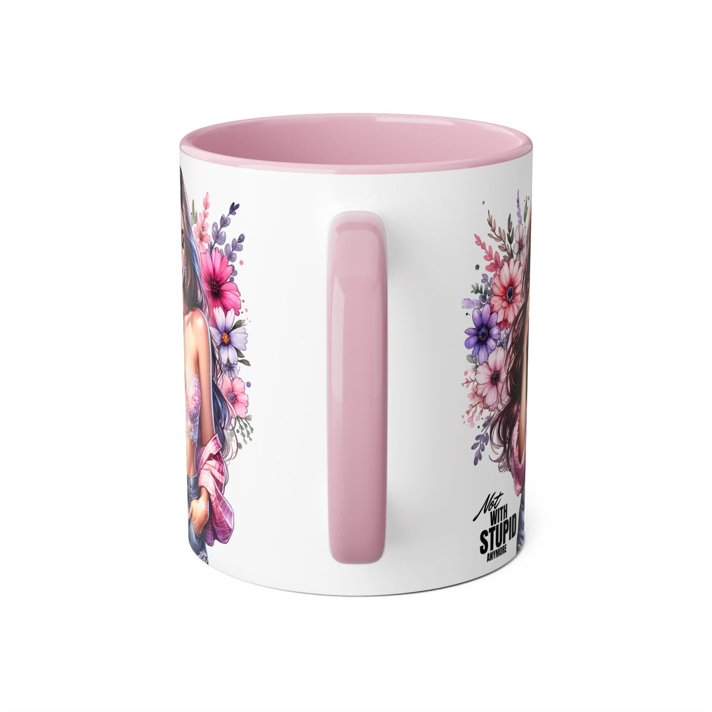 Mug - Not With Stupid Anymore Humoristic 11oz Accent Mug