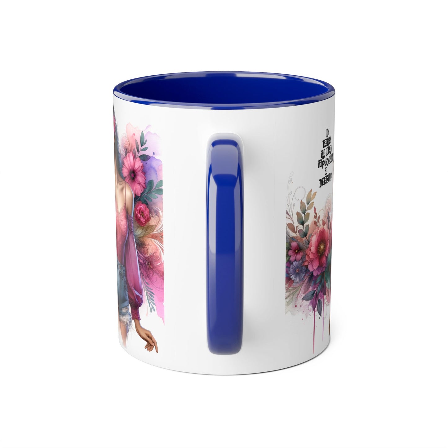 Funny Accent Mug - My Taste in Men is Probably a Disability Humor 11oz Cup