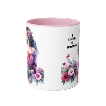 Survivor Mug: Empowering Gift for Self-Care, Unique Coffee Cup, Narcissist Recovery, Inspirational Drinkware, Motivational Home Decor