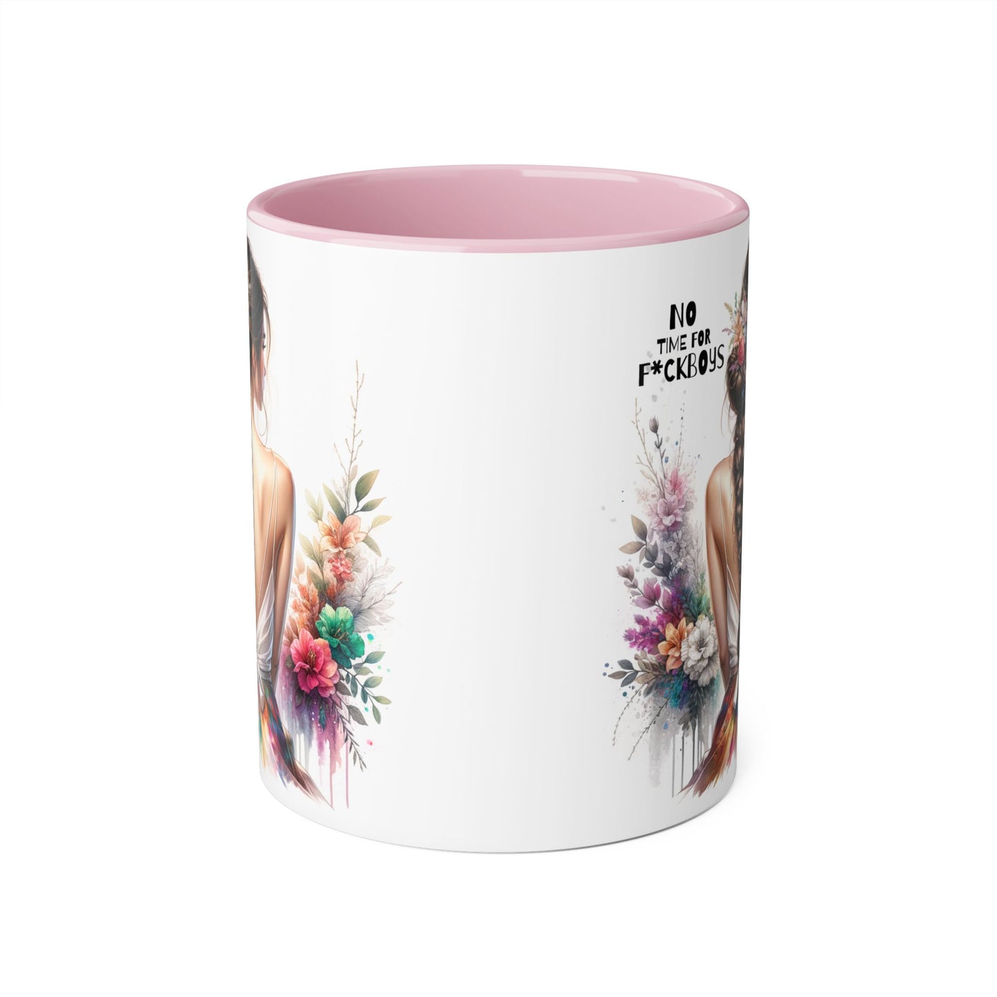 Funny Accent Mug - No Time For F*boys 11oz