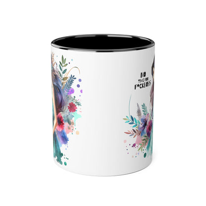Funny Accent Mug - No Time For F*boys 11oz