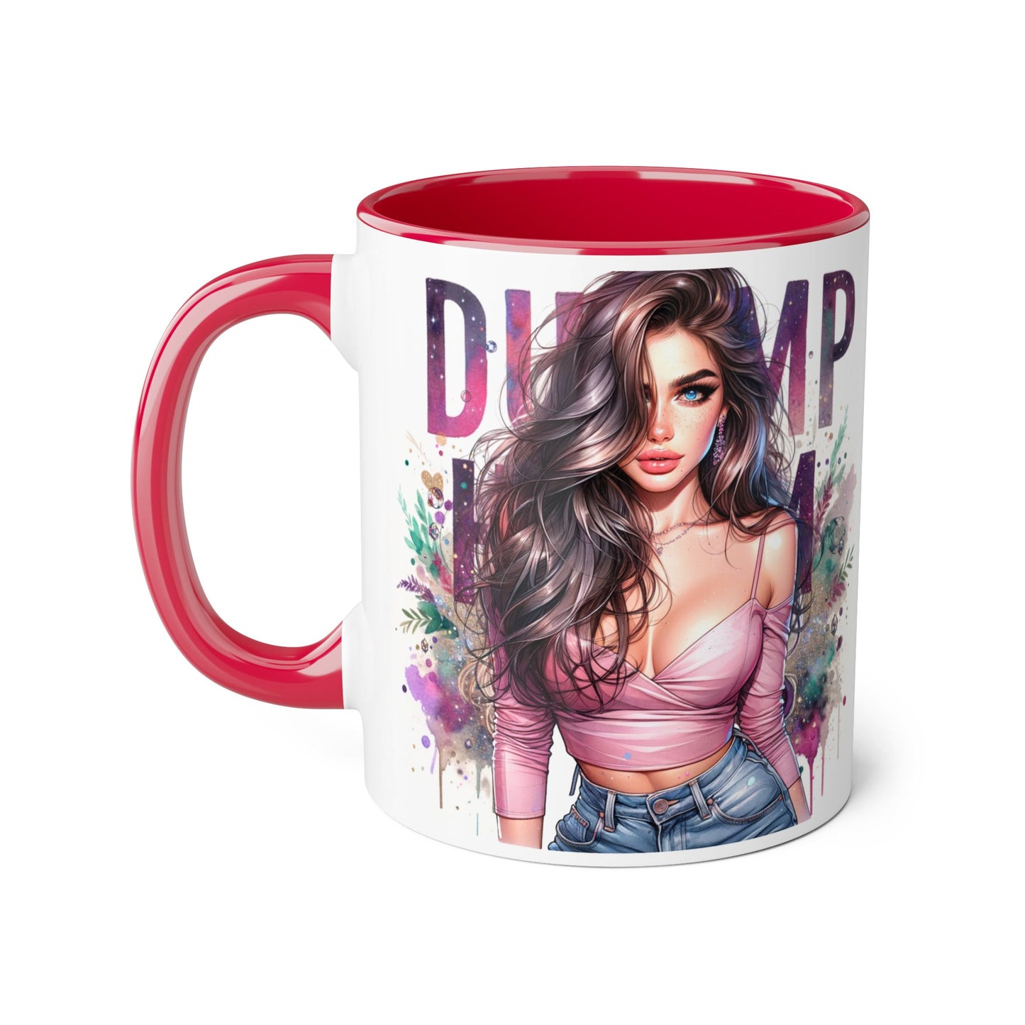 Dump Him Funny Accent Mug 11oz