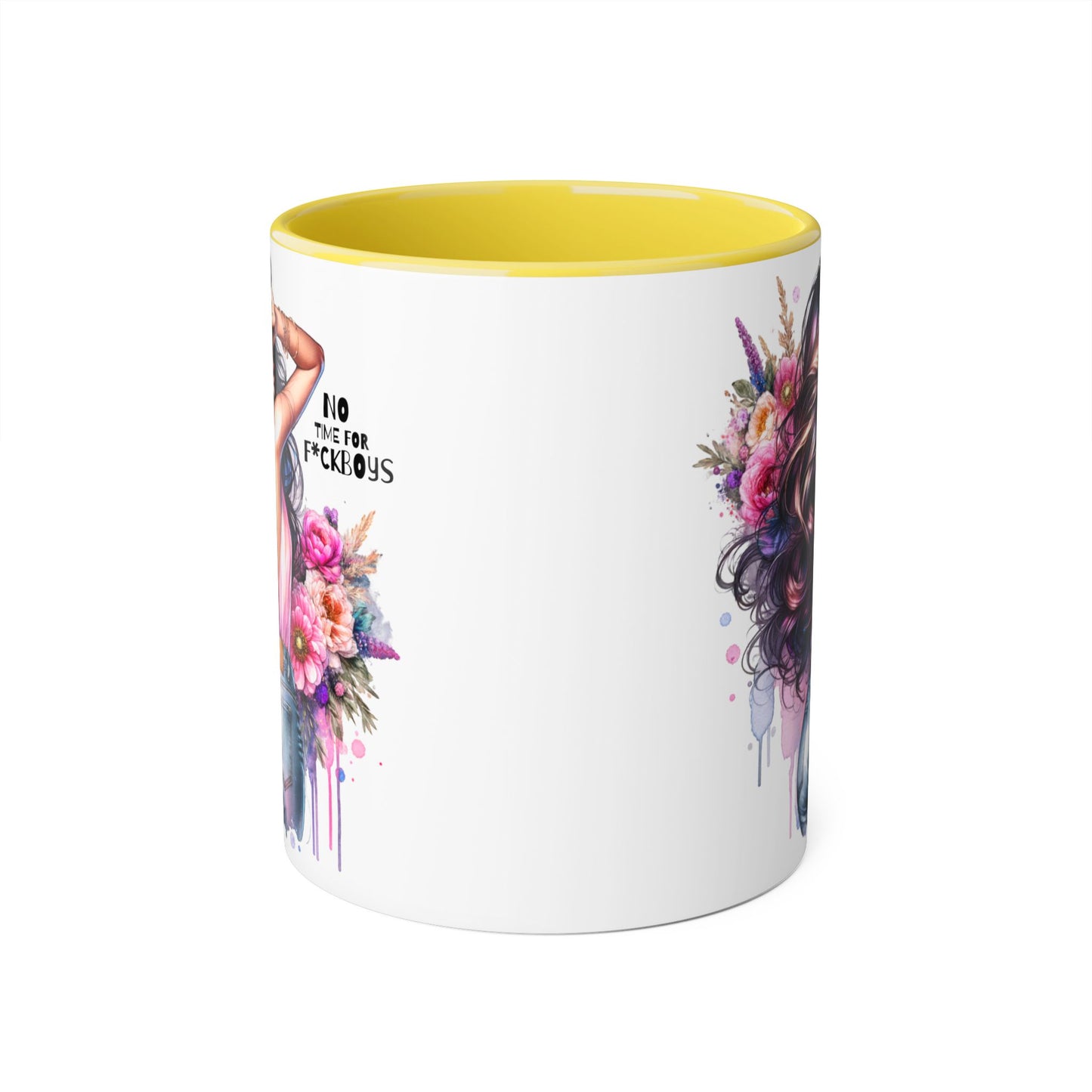 Funny Accent Mug - No Time For F*boys 11oz