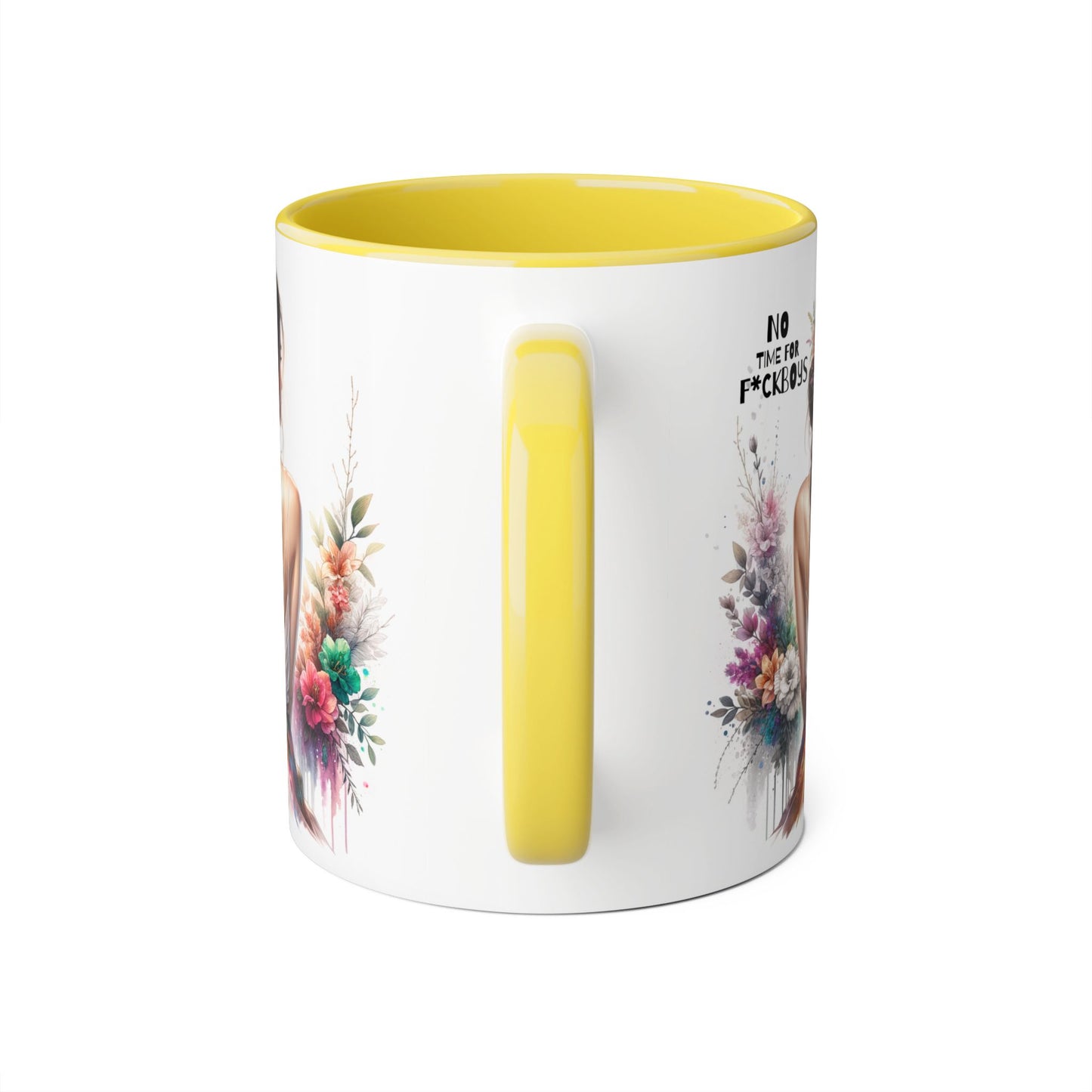 Funny Accent Mug - No Time For F*boys 11oz