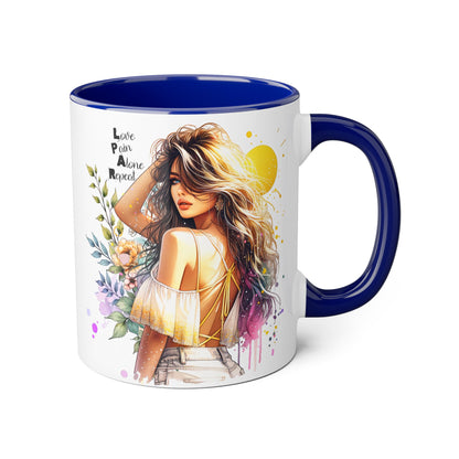 Bohemian Accent Mug - Inspirational Coffee Cup for Dreamers, Perfect Gift for Her, Home Decor, Unique Coffee Mug