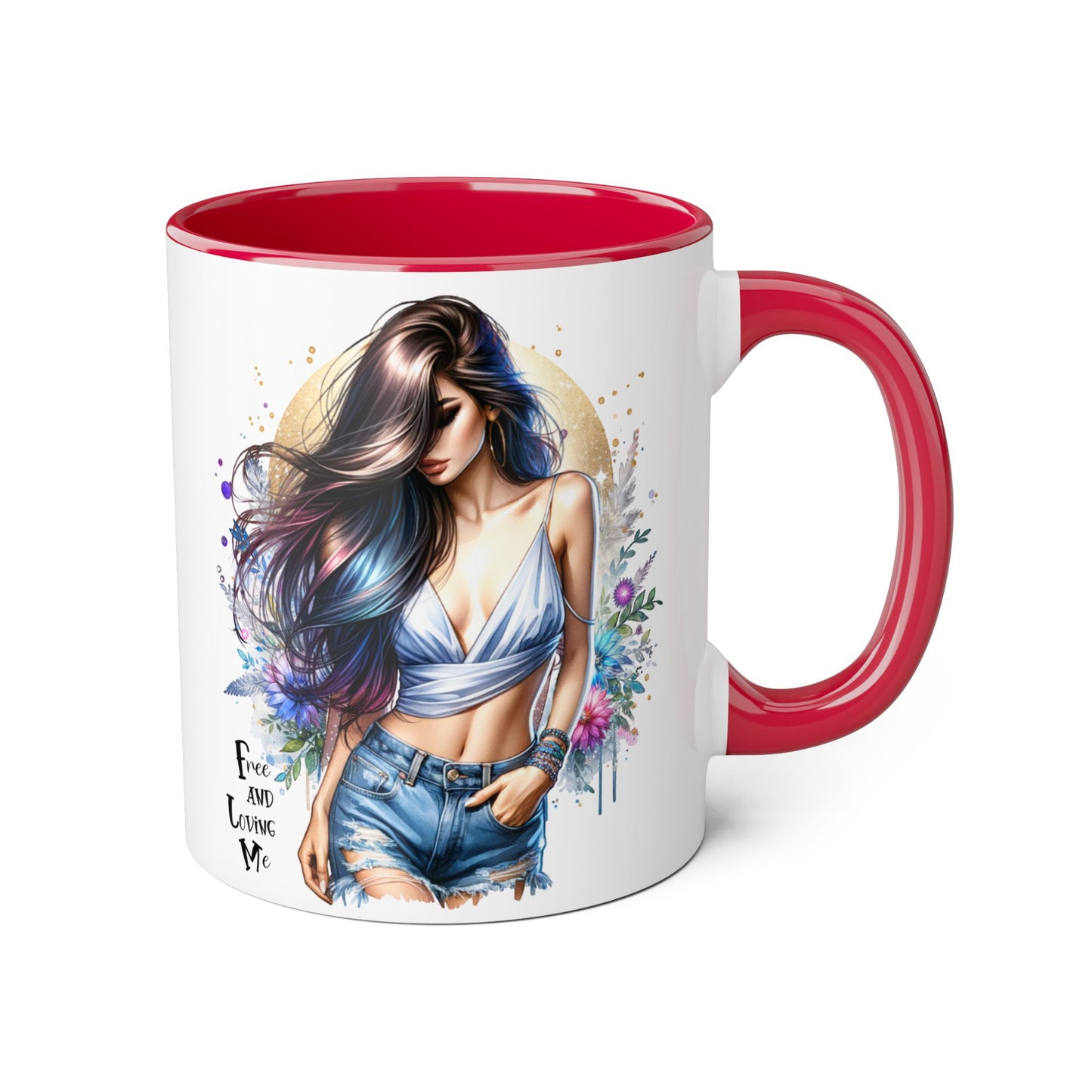 Vibrant Accent Mugs, 11oz with Artistic Design – Perfect for Coffee Lovers and Gift Occasions: Home Decor, Unique Gifts, Art Mugs, [...]