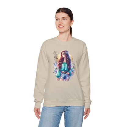 I Don`t  Make Mistakes, I Just Date Them Colorful Bohemian Crewneck Sweatshirt, Cozy Apparel, Unique Gift, Casual Wear, Inspirational Fashion, Artist Design