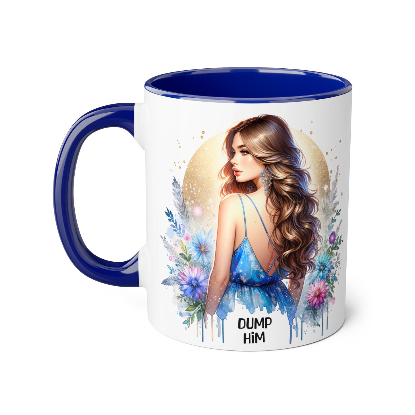 Blooming Beauty Coffee Mug, Floral Coffee Cup, Inspirational Mug Gift, Tea Lover's Accessory, Girly Mug for Friends