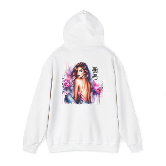 I Don`t Make Mistakes, I Just Date Them Chic Artistry Hooded Sweatshirt, Comfortable Unisex Hoodie, Trendy Graphic Sweatshirt, Perfect Gift for Fashion Lovers, Stylish Casual Wear