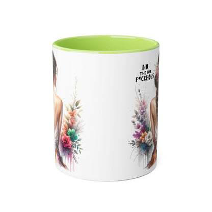 Funny Accent Mug - No Time For F*boys 11oz