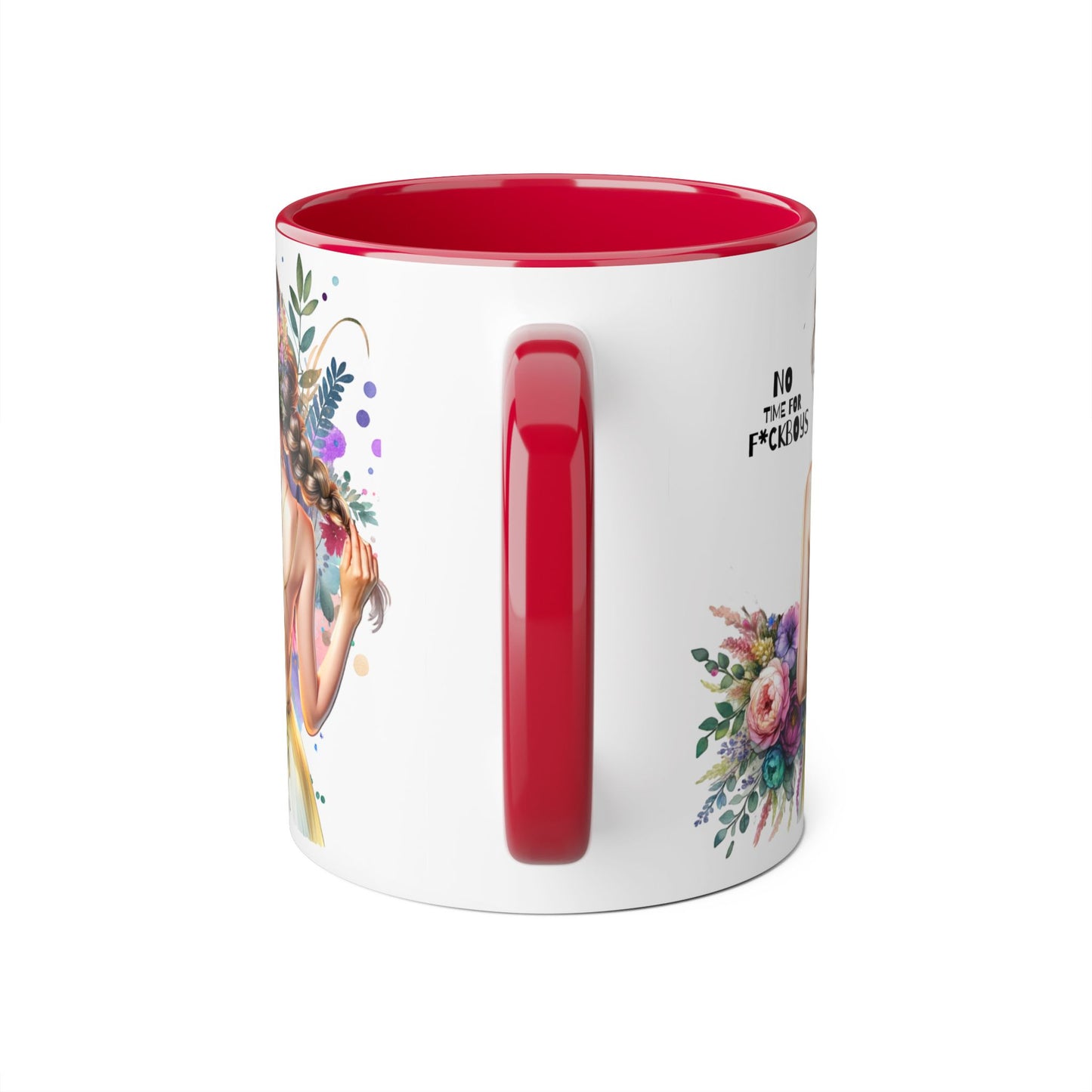 Funny Accent Mug - No Time For F*boys 11oz