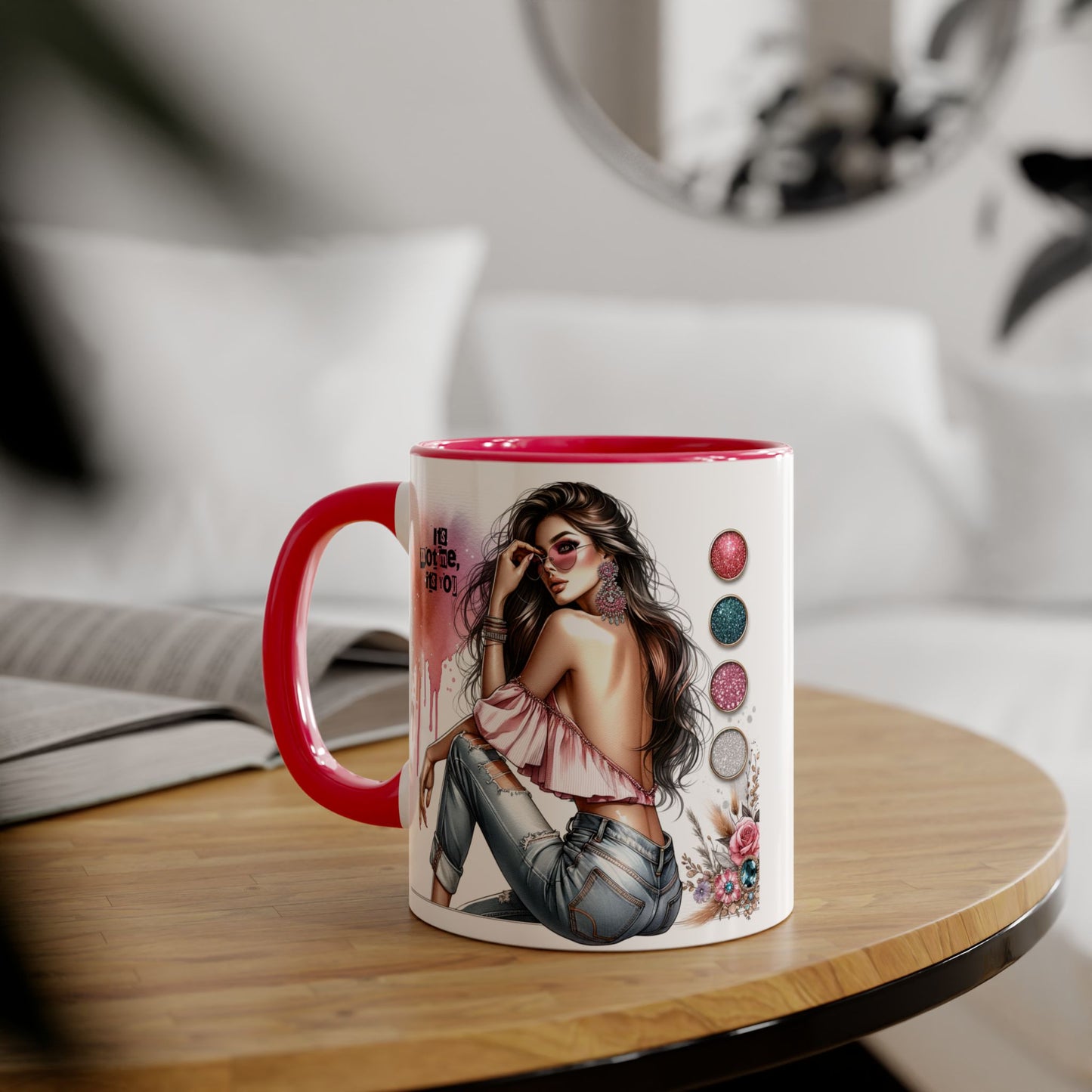 It's Not Me, It's You Humoristic Stylish Accent Mug - Chic Gift for Fashion Lovers, Coffee/Tea Mug, Unique Kitchen Decor, Perfect for Birthdays, Holidays, or Everyday