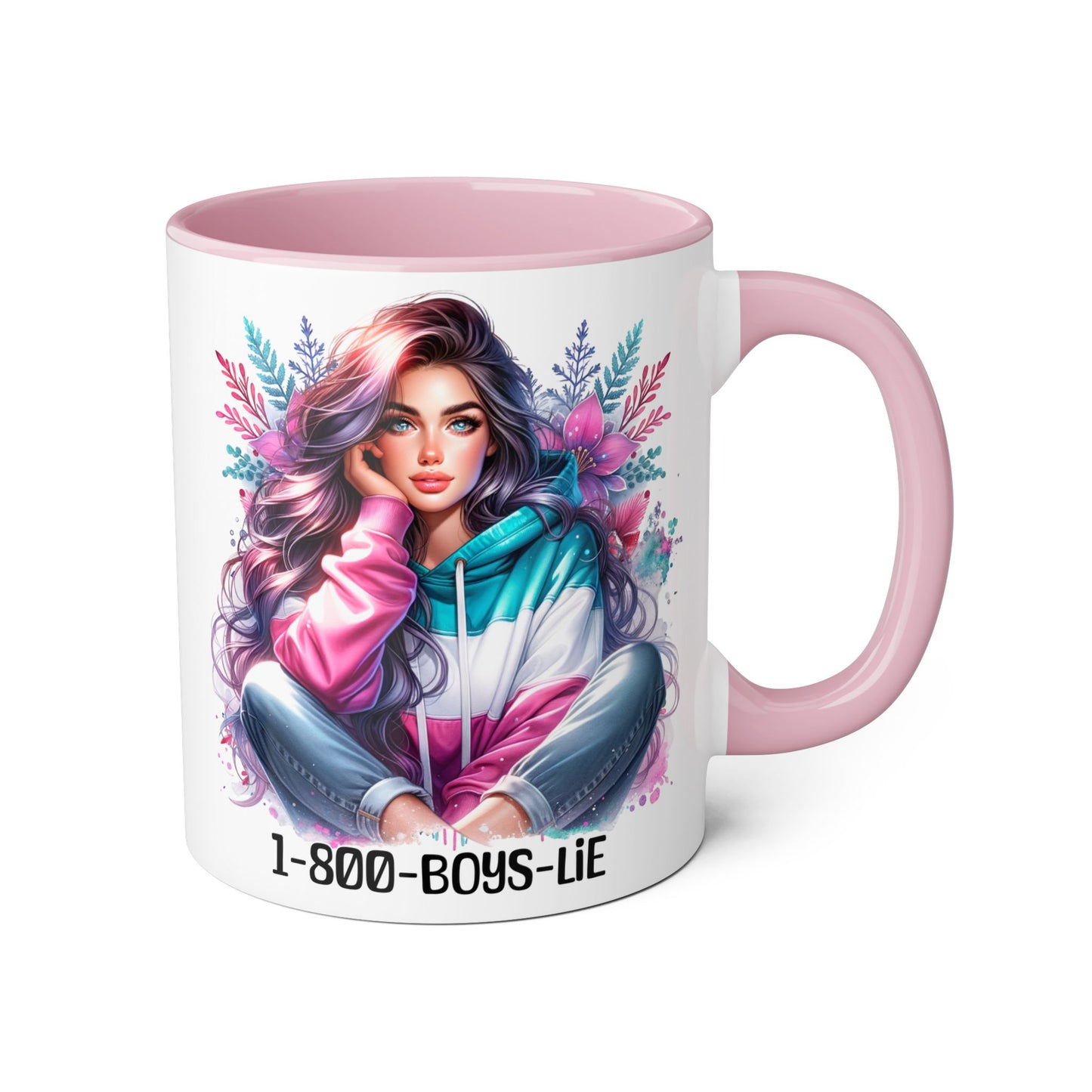 1-800-BOYS-LIE Colorful Feminine Accent Mug with Floral Design - Perfect for Stylish Coffee Lovers, Unique Gift for Birthdays, Holidays, and [...]