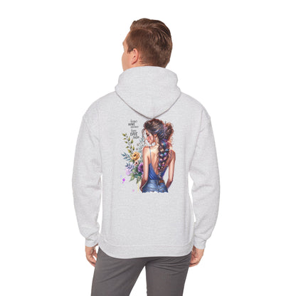 I Don`t  Make Mistakes, I Just Date Them Charming Floral Art Sweatshirt for Nature Lovers, Cozy Unisex Hoodie, Gift for Her, Casual Wear, Spring Style