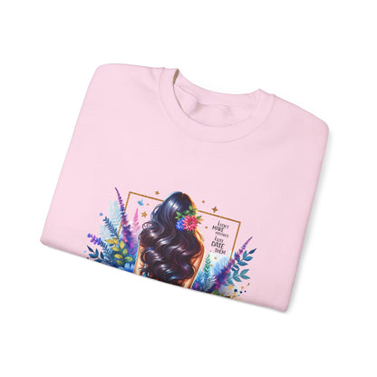 I Don`t  Make Mistakes, I Just Date Them Colorful Art Sweatshirt, Stylish Crewneck, Floral Design, Unisex Apparel, Gift for Her, Cozy Fashion, Unique Artwork Sweatshirt