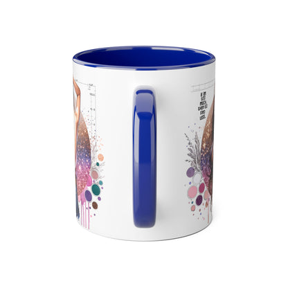 If I'm Too Much, Then Go Find Less Artistic Coffee Mug, Inspirational Gift, Motivational Drinkware, Unique Home Decor, Creative Artware