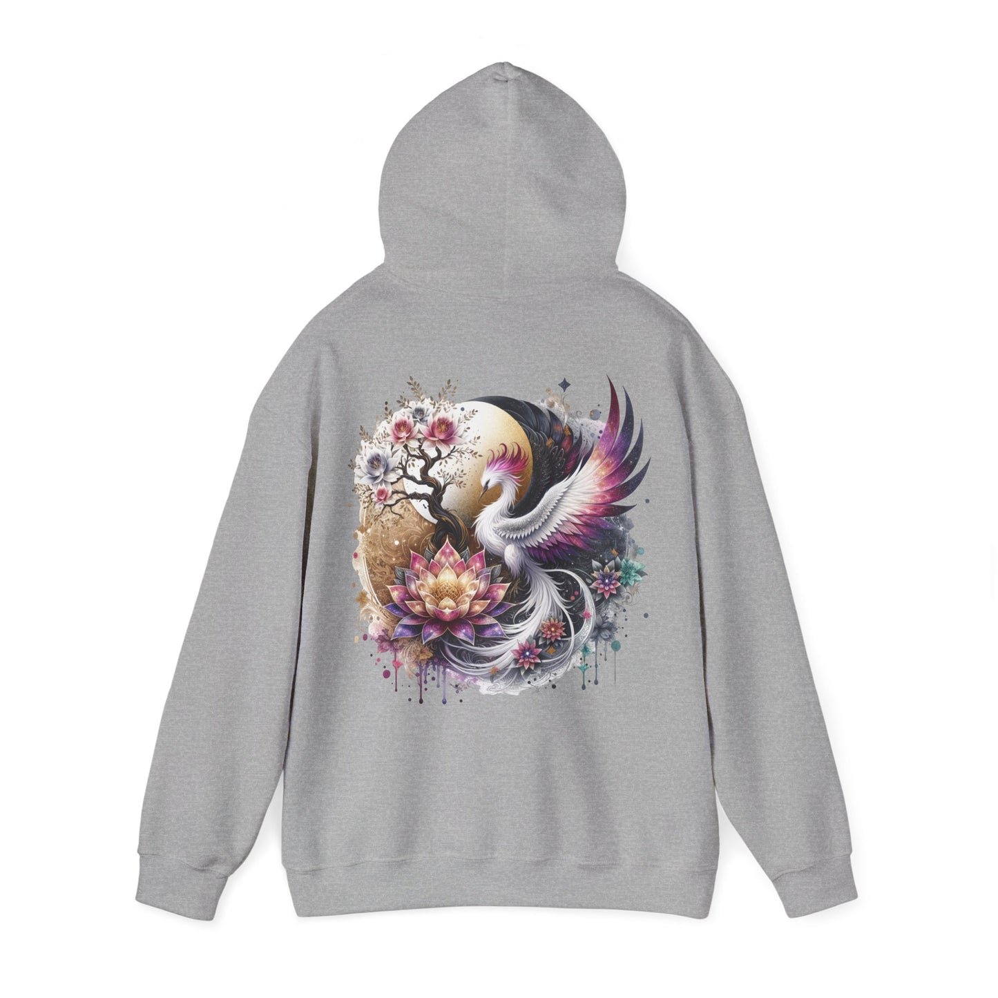 Phoenix Hoodie - Mystical Resilience Unisex Sweatshirt