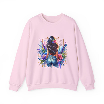 I Don`t  Make Mistakes, I Just Date Them Colorful Art Sweatshirt, Stylish Crewneck, Floral Design, Unisex Apparel, Gift for Her, Cozy Fashion, Unique Artwork Sweatshirt