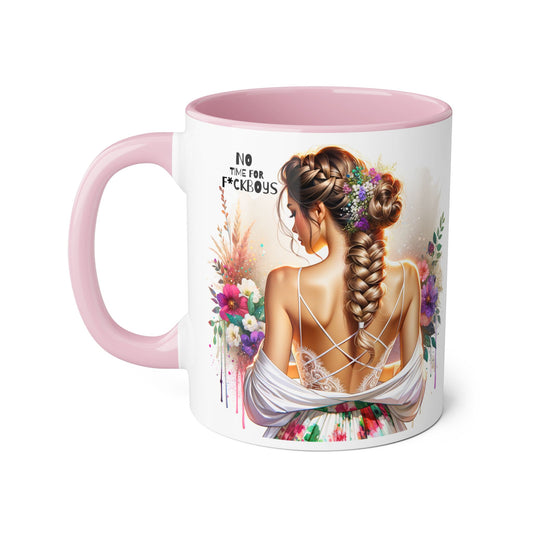 Funny Accent Mug - No Time For F*boys 11oz