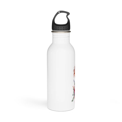 I Don't Make Mistakes, I Date Them Floral Art Water Bottle, Eco-Friendly Travel Mug, Personalized Gift for Her, Reusable Sports Bottle, Date Night Accessory