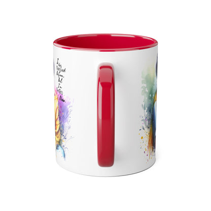 I Was Married Before But I'm Better Now Humoristic Inspirational Art Mug - Custom Accent Coffee Cup for Motivation, Gift for Friends, Positive Vibes, Home Decor, Unique Art