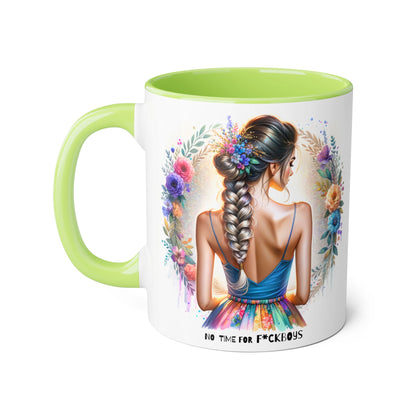 Funny Accent Mug - No Time For F*boys 11oz