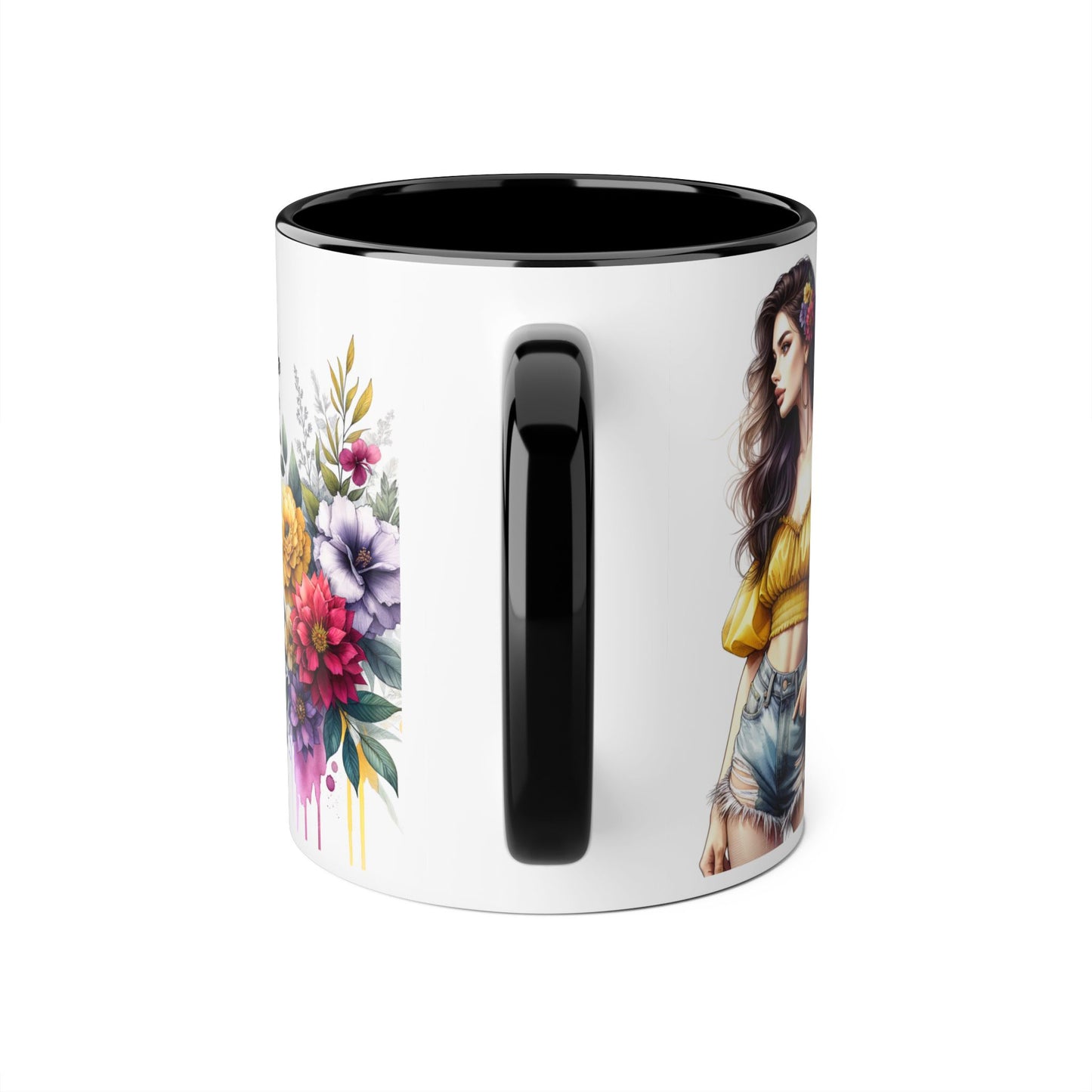 Funny Accent Mug - My Taste in Men is Probably a Disability Humor 11oz Cup