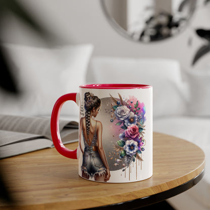 I Can Buy Myself Flowers Floral Accent Mugs for Nature Lovers, Inspirational Gifts, Cozy Home Decor, Coffee Tea Mug, Spring and Summer Vibes
