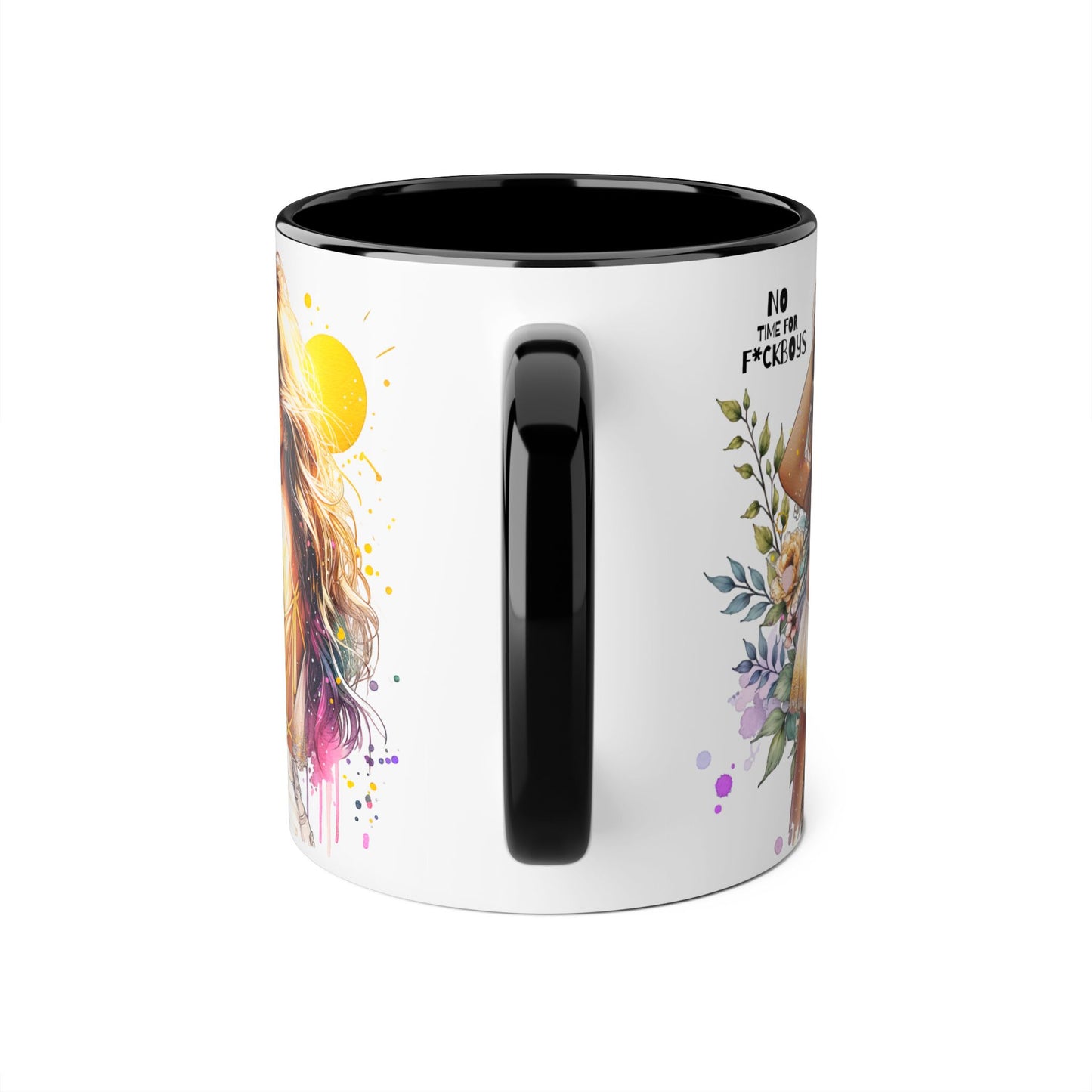Funny Accent Mug - No Time For F*boys 11oz