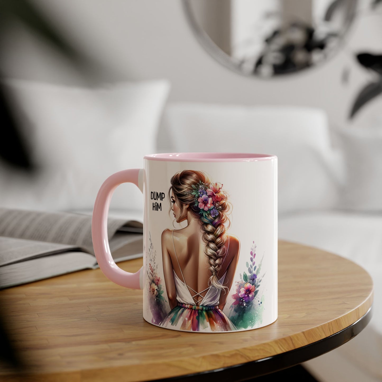 Mug - Dump Him Accent Mug, 11oz