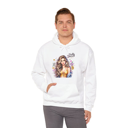 Freshly Divorced Unisex Hooded Sweatshirt