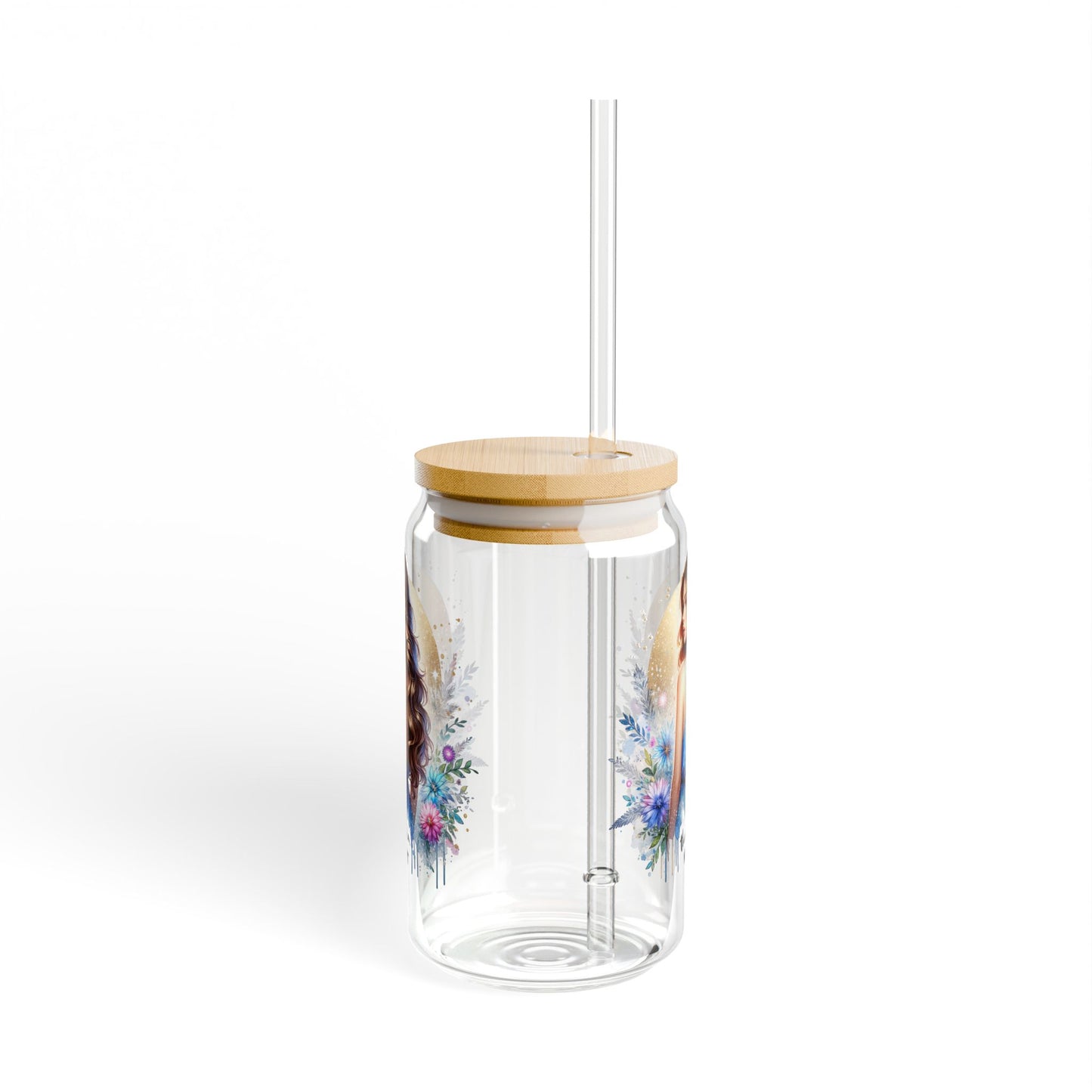 Thank U, Next Artistic 16oz Sipper Glass - Perfect for Celebrations, Everyday Use, Gifts, Home Decor, and Eco-friendly Lifestyle