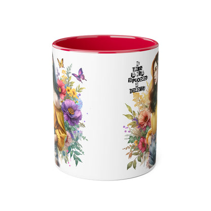 Funny Accent Mug - My Taste in Men is Probably a Disability Humor 11oz Cup