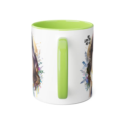 It's Not Me, It's You Humoristic Artistic Accent Mug for Coffee Lovers, Floral Design Mug, Unique Gift for Her, Inspirational Mug, Kitchen Decor, Birthday Present
