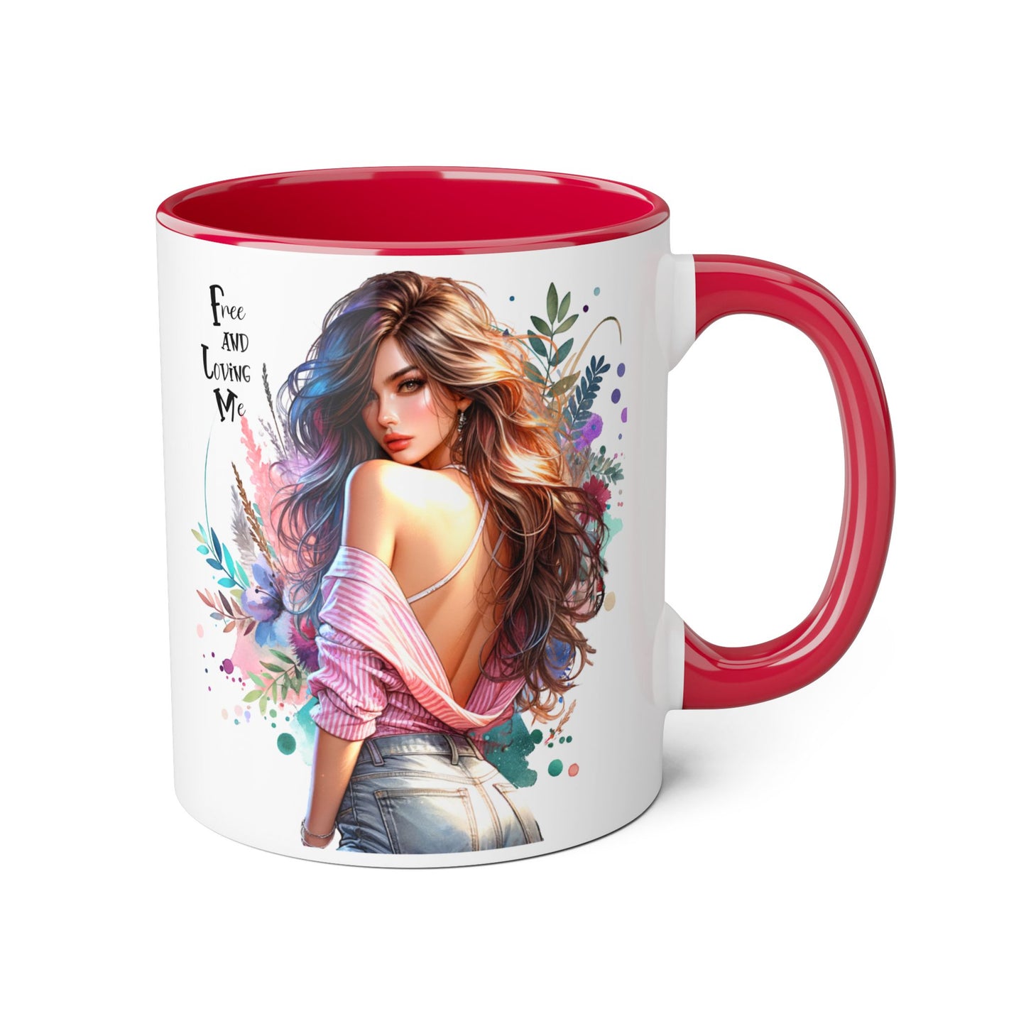 Artistic Floral Accent Mug for Coffee Lovers, Unique Gift for Birthdays, Inspirational Home Decor, Perfect for Tea and Coffee, [...]