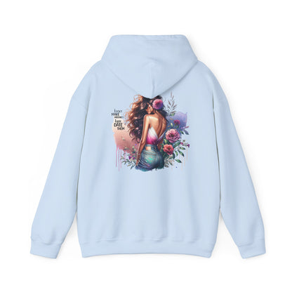 I Don`t  Make Mistakes, I Just Date Them Bohemian Floral Hoodie, Stylish Unisex Sweatshirt, Cozy Casual Wear, Perfect for Festivals, Thoughtful Gift Idea