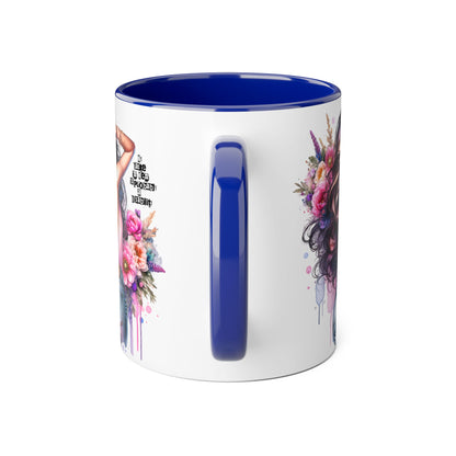 Funny Accent Mug - My Taste in Men is Probably a Disability Humor 11oz Cup