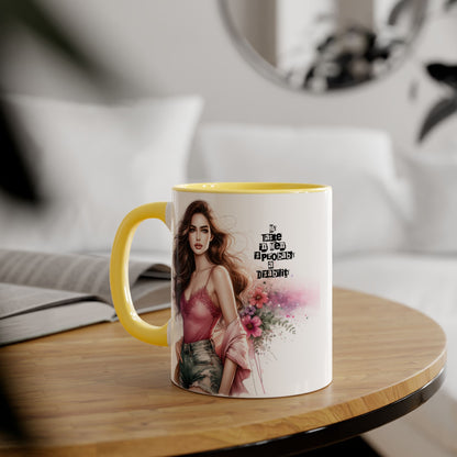 Funny Accent Mug - My Taste in Men is Probably a Disability Humor 11oz Cup